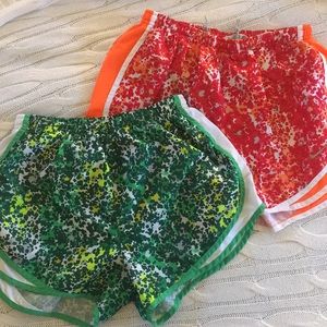 2 Nike Dri-Fit Tempo Track running shorts